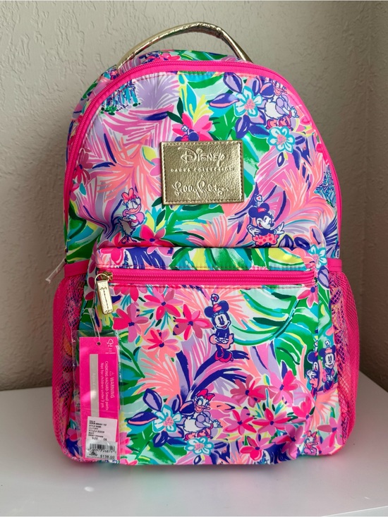 Lilly Pulitzer Handbags - NWT Disney Parks X Lili Pulitzer Disney Dreamin Zip Closure Backpack